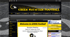 Desktop Screenshot of greenmountainfootball.org