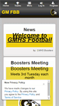 Mobile Screenshot of greenmountainfootball.org